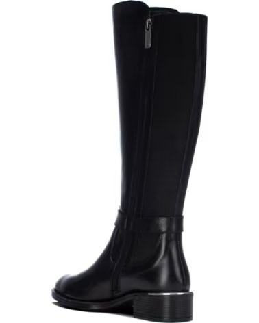 STIVALI ALTI CARMELA 164007 IN PELLE NEGRO