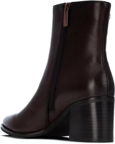 CARMELA 164133 BOTINES DE PIEL MARRONES PARA MUJER MARRON