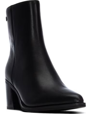 CARMELA 164133 STIVALETTI CON TACCO IN PELLE NERA NEGRO