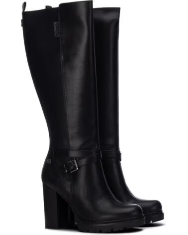 BOTAS ALTAS DE SALTO REFRESH 176061 PARA MULHER NEGRO