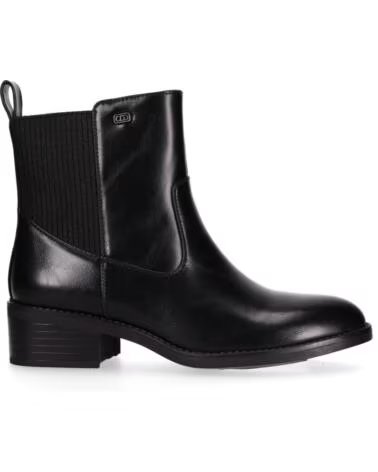 CHIKA10 ENARA 04 STIVALETTI IN ECOPELLE CON TACCO MEDIO NEGRO-BLACK
