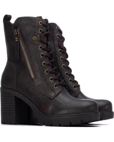 BOTAS DE SALTO ALTO REFRESH 176073 CASTANHO MARRON