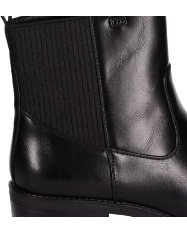 CHIKA10 ENARA 04 DAMEN STIEFELETTEN AUS KUNSTLEDER MIT MITTELABSATZ NEGRO-BLACK