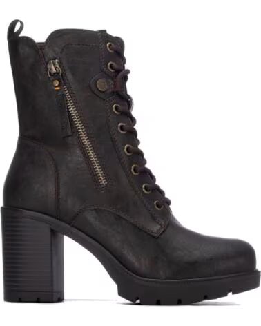BOTAS DE SALTO ALTO REFRESH 176073 CASTANHO MARRON