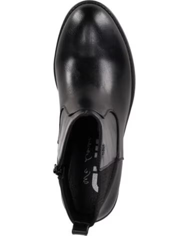 CHIKA10 ENARA 04 DAMEN STIEFELETTEN AUS KUNSTLEDER MIT MITTELABSATZ NEGRO-BLACK