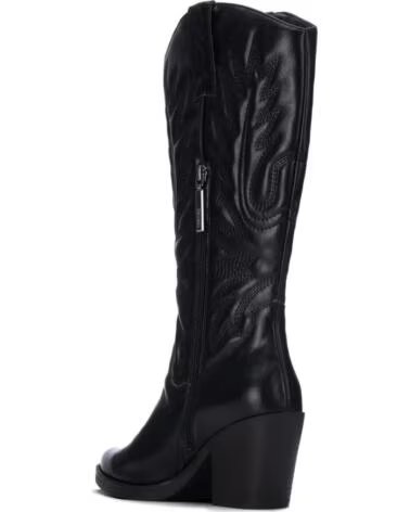 BOTAS ALTAS ESTILO TEXANO REFRESH 176154 PRETO NEGRO