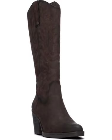 REFRESH 176154 BOTTES HAUTES STYLE COWBOY POUR FEMME EN MARRON