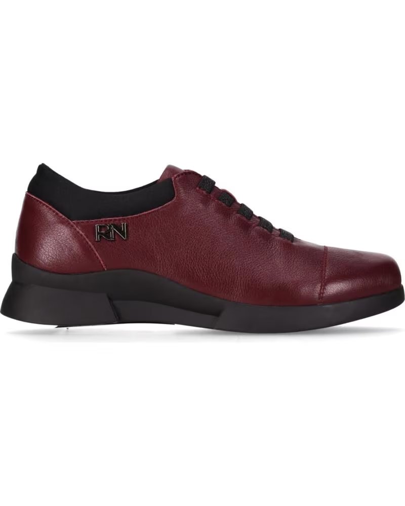 CHIKA10 RE JACARANDA 02 SAPATOS COURO MULHER BORDÉUS BURDEOS-BURGUNDY