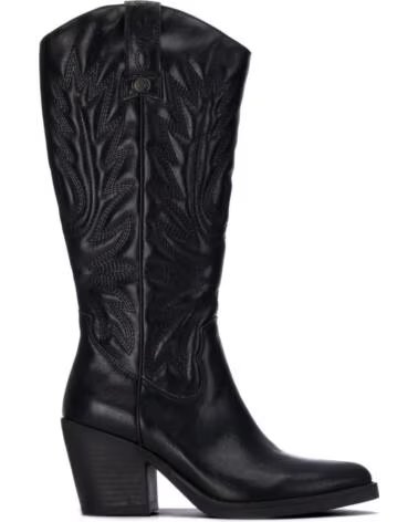 BOTAS ALTAS ESTILO TEXANO REFRESH 176154 PRETO NEGRO