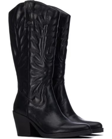 BOTAS ALTAS ESTILO TEXANO REFRESH 176154 PRETO NEGRO