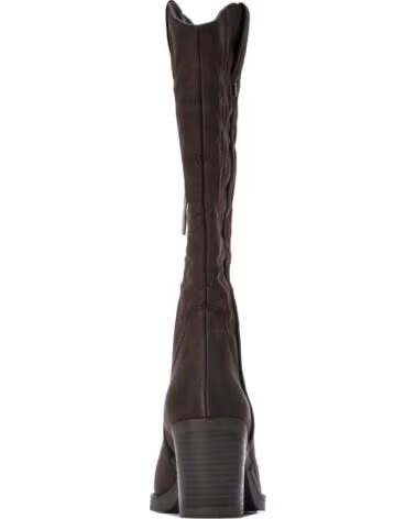 REFRESH 176154 BOTTES HAUTES STYLE COWBOY POUR FEMME EN MARRON