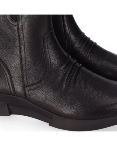 CHIKA10 RE JACARANDA 04 BOTAS DE PELE PRETAS PARA MULHER NEGRO-BLACK