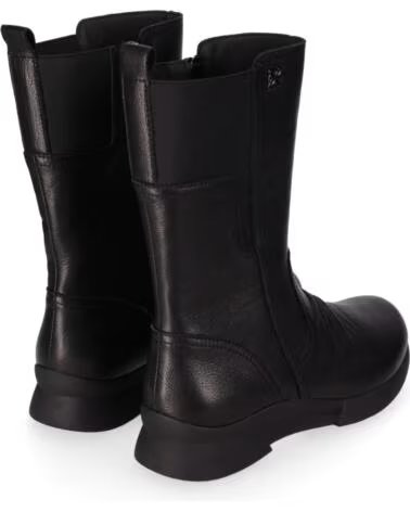 CHIKA10 RE JACARANDA 04 BOTAS DE PELE PRETAS PARA MULHER NEGRO-BLACK