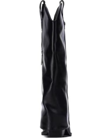 REFRESH 176298 BOTTES HAUTES SANTIAGS POUR FEMME EN NOIR NEGRO