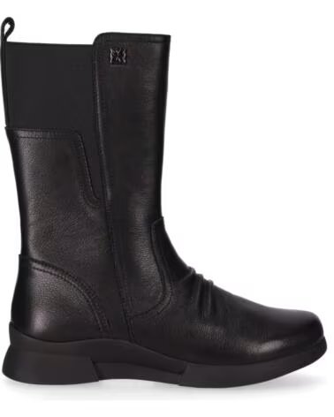 CHIKA10 RE JACARANDA 04 BOTAS DE PELE PRETAS PARA MULHER NEGRO-BLACK