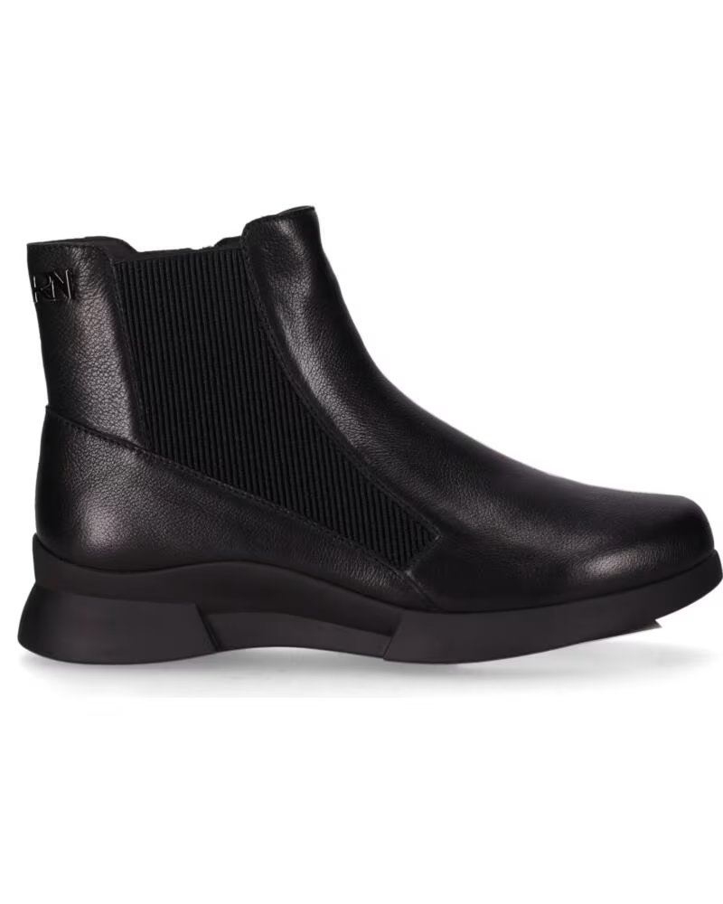 CHIKA10 RE JACARANDA 07 BOTAS PELE MULHER RENATURE PLANO PRETO NEGRO-BLACK
