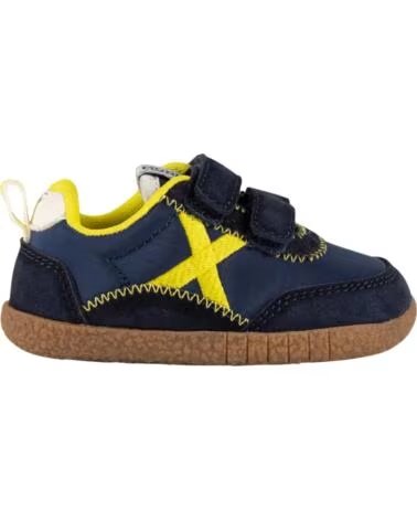MUNICH ZAPATILLAS DE DEPORTE NIÑO AZUL