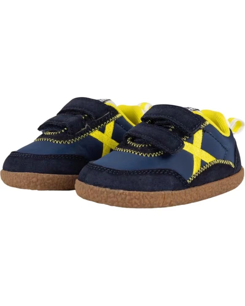 MUNICH ZAPATILLAS DE DEPORTE NIÑO AZUL