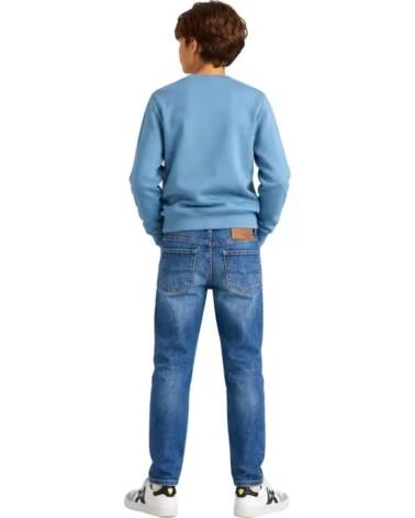 PEPE JEANS FELPA PER BAMBINI CON LOGO AZUL