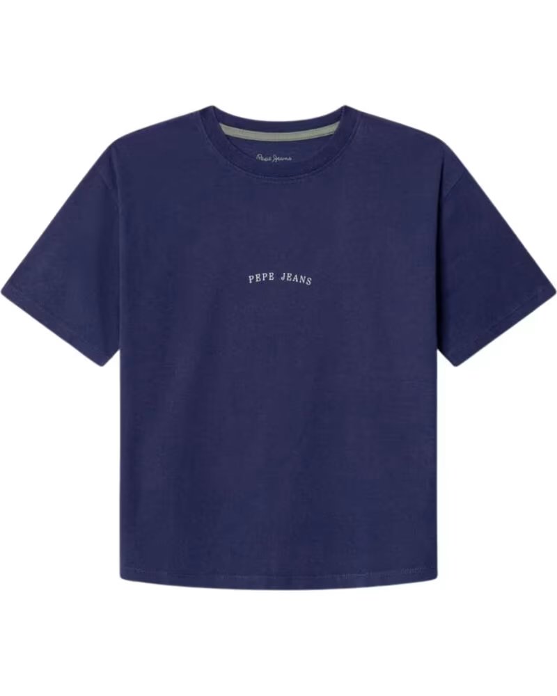 PEPE JEANS T-SHIRT MANCHES COURTES GARÇON BLEU AZUL