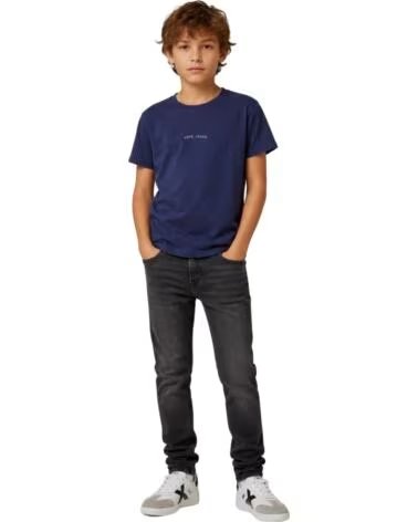 PEPE JEANS T-SHIRT MANCHES COURTES GARÇON BLEU AZUL