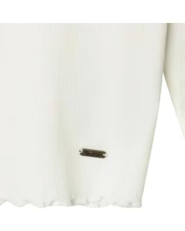 T-SHIRT FILLE MANCHES LONGUES BLANC PEPE JEANS BLANCO