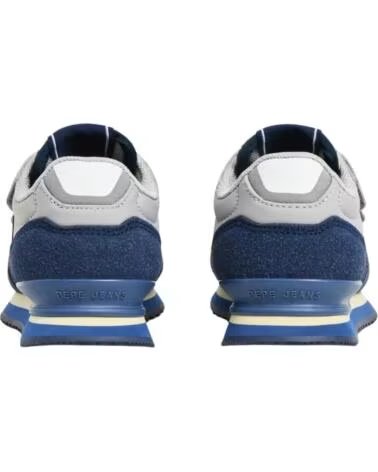 PEPE JEANS TÉNIS DE MODA INFANTIL AZUL