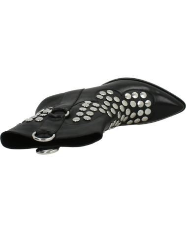 Woman Mid boots APEPAZZA STUDS TORY NEGRO