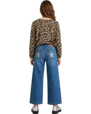 PEPE JEANS NINA PULLOVER AUS STRICK MIT ANIMAL-PRINT BEIGE