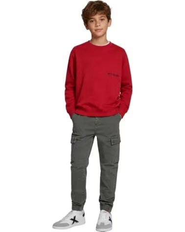 FELPA BAMBINO PEPE JEANS ROSSA ROJO