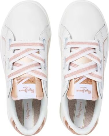 PEPE JEANS TÉNIS DE MODA MENINA BRANCO BLANCO