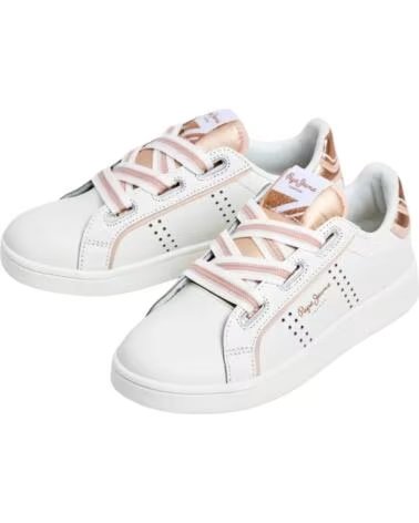 PEPE JEANS TÉNIS DE MODA MENINA BRANCO BLANCO