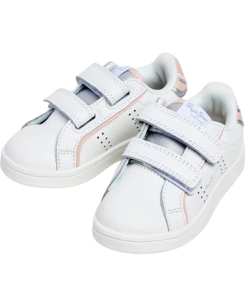PEPE JEANS MODISCHE SNEAKER FÜR MÄDCHEN BLANCO