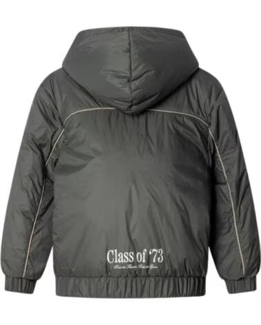 PEPE JEANS CAPPOTTO CON CAPPUCCIO VERDE BAMBINO