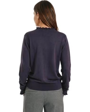 FREQUENT VESTES ET PULLS FEMME BLEU NUIT AZUL NOCHE
