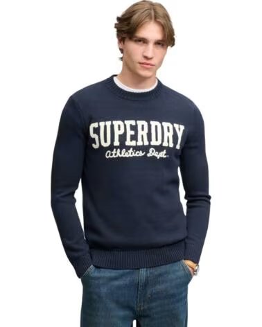 PULL POUR HOMME SUPERDRY ATHLETICS DEPT AZUL