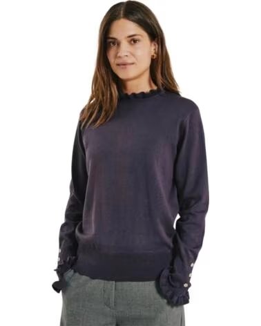 FREQUENT VESTES ET PULLS FEMME BLEU NUIT AZUL NOCHE