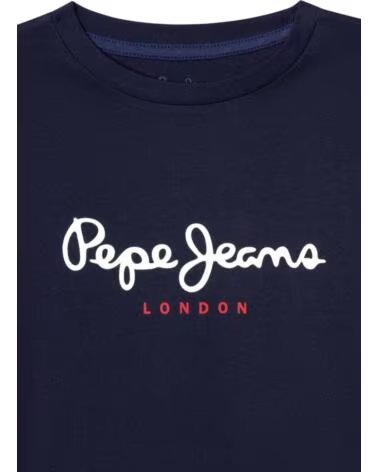 PEPE JEANS T-SHIRT MANCHES COURTES GARÇON AZUL