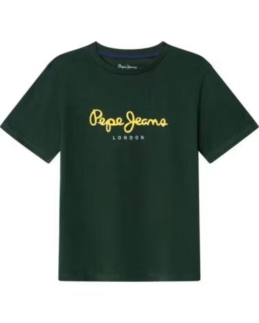 PEPE JEANS KURZARM-T-SHIRT FÜR JUNGEN GRÜN VERDE
