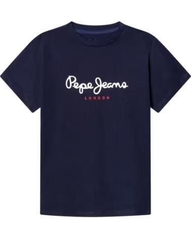 PEPE JEANS T-SHIRT MANCHES COURTES GARÇON AZUL