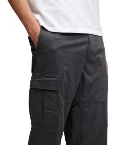 SUPERDRY CALÇAS CARGO HOMEM PRETO NEGRO