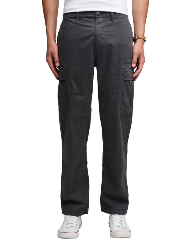 SUPERDRY CALÇAS CARGO HOMEM PRETO NEGRO