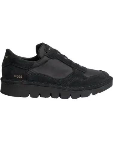 PANCHIC P05 SAPATILHAS DE PELE E NYLON NEGRO