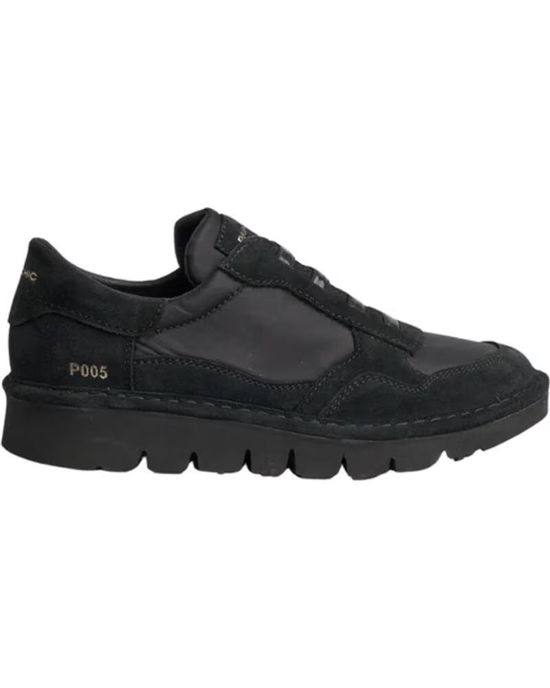 PANCHIC P05 SAPATILHAS DE PELE E NYLON NEGRO