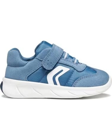 ZAPATILLAS GEOX B660KA 0FU22 B FOOT-RUN CIELO Y BLANCO C4S1Z SKY-WHITE