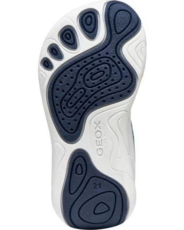 ZAPATILLAS GEOX B660KA 0FU22 B FOOT-RUN CIELO Y BLANCO C4S1Z SKY-WHITE