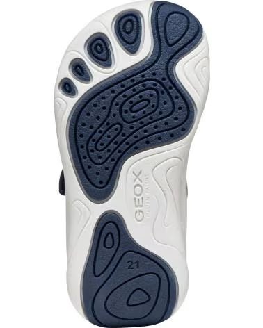 ZAPATILLAS GEOX B660KA 0FU22 B FOOT-RUN AZUL MARINO Y BLANCO CB41Z NAVY-WHITE
