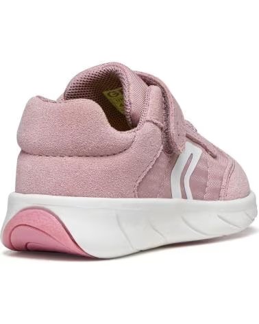 TÉNIS GEOX B661JA 0FU22 B FOOT-RUN CA81Z ROSE-WHITE