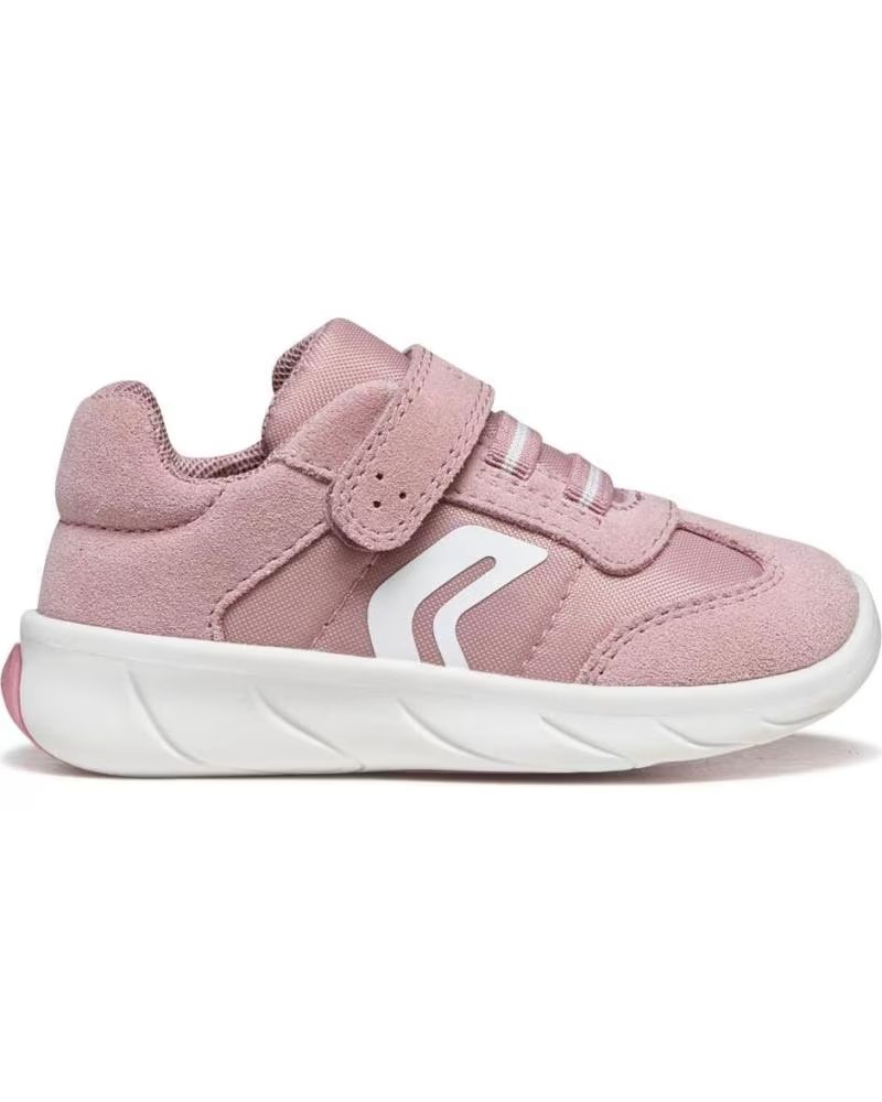 TÉNIS GEOX B661JA 0FU22 B FOOT-RUN CA81Z ROSE-WHITE