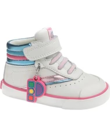 PABLOSKY BASKETS BOTTINES BAREFOOT FILLE 987100 BLANC BLANCO
